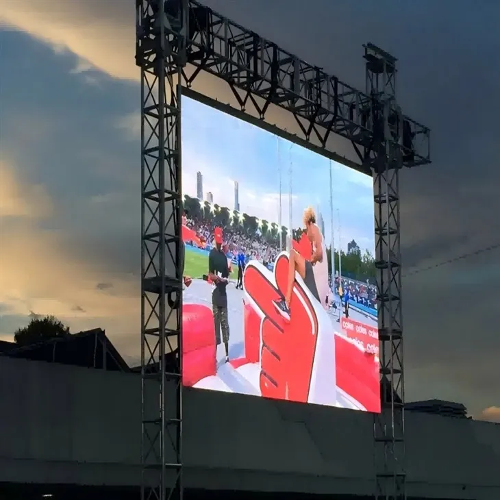 Led-skærme med høj lysstyrke til begivenheder